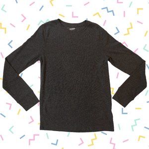 Like-New Gray Thermal Sweater
